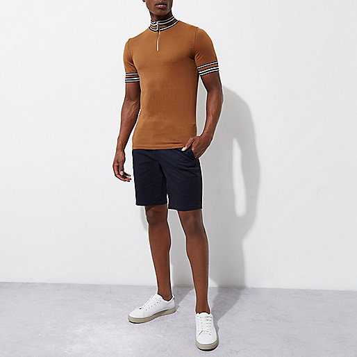 river island checked shirt,Dress Sale jacques-vertuk Navy and grey chino shorts two pack Smart Shorts Shorts men