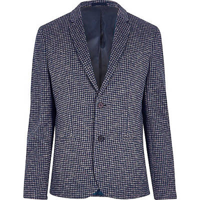 ladies bags at river island,jacques-vertuk Womens Sale Navy check skinny fit blazer Blazers Sale men