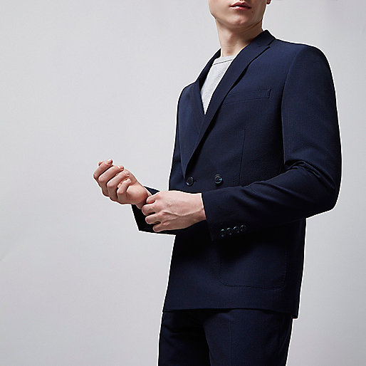 river island borg bag,New jacques-vertuk Navy double breasted seersucker suit jacket Suits Sale men