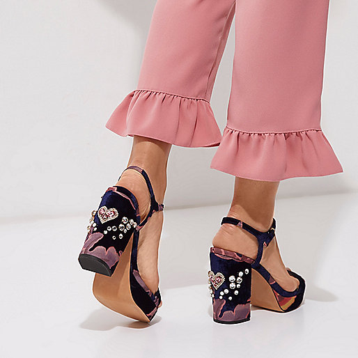 river island circle bag,jacques-vertuk Clothing Co Ltd Navy floral embellished platform sandals Shoes / Boots Sale women