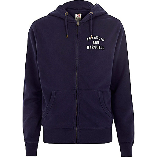 river island black patent purse,jacques-vertuk In Town Navy Franklin & Marshall zip front hoodie Hoodies Hoodies / Sweatshirts men