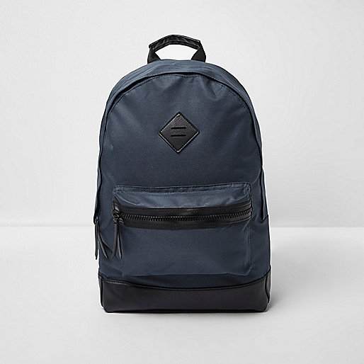 jacques-vertuk Navy front pocket backpack 301098 men Bags Backpacks