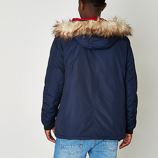 river island petite jeans sale,jacques-vertuk UK Navy fur trim hooded parka jacket men 302574