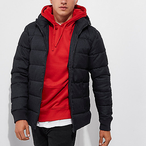 asos river island shoes,jacques-vertuk Shop Navy hooded puffer jacket men 302963