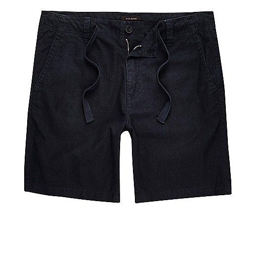 river island ladies clothing,jacques-vertuk New Stock Navy linen blend shorts Shorts Sale men