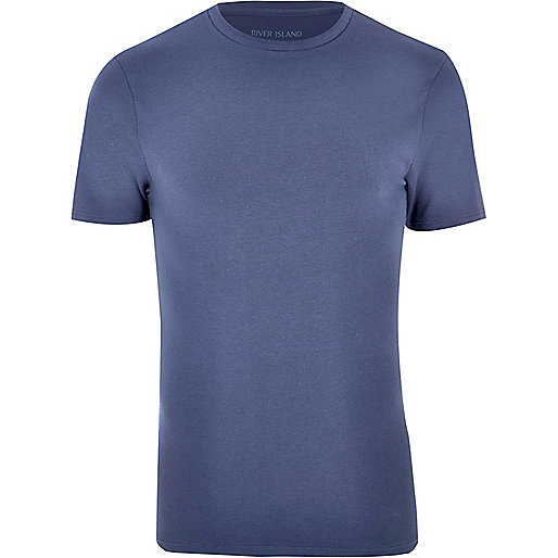 river island pink suit,Tiver Islamd Navy muscle fit T-shirt Plain T-Shirts T-Shirts / Tanks men