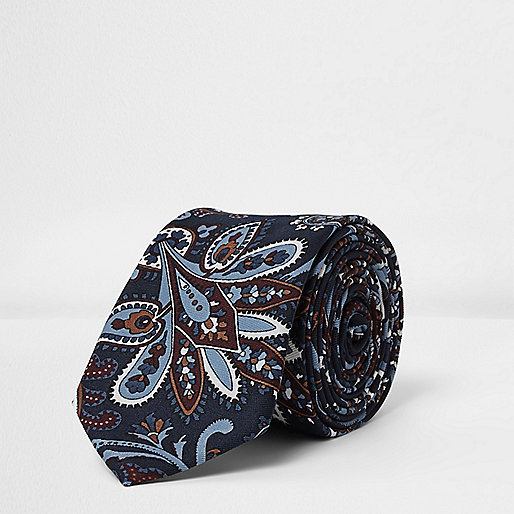 ladies river island sale,jacques-vertuk Outlet Navy paisley tie men 303452