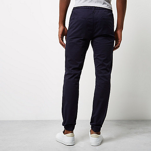 river island mens overcoat,Clothes From jacques-vertuk Navy pinstripe joggers Pants Sale men