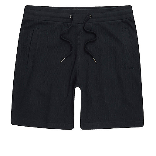 jacques-vertuk Navy pique shorts 302291 men Shorts Casual Shorts