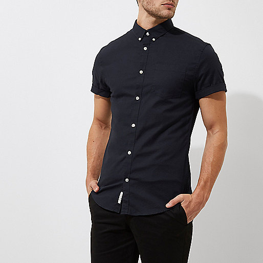 river island studded sandals,jacques-vertuk Uk Clothing Navy short sleeve muscle fit Oxford shirt Short Sleeve Shirts Shirts men