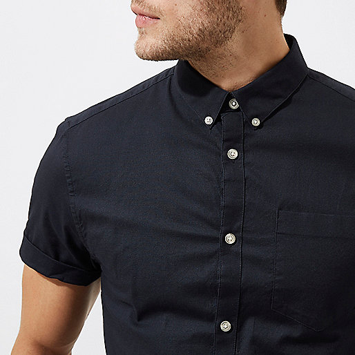 river island studded sandals,jacques-vertuk Uk Clothing Navy short sleeve muscle fit Oxford shirt Short Sleeve Shirts Shirts men