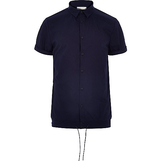 river island watches sale,jacques-vertuk Sale Skirts Navy smart drawstring hem short sleeve shirt Shirts Sale men