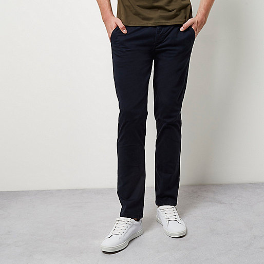 river island womens t shirts,jacques-vertuk Discount Store Navy stretch slim chino pants Chinos Pants men