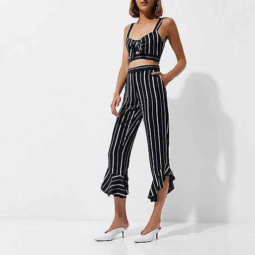 river island shoes wide fit,Shop jacques-vertuk Navy stripe bardot top Bardot / Cold Shoulder Tops Tops women