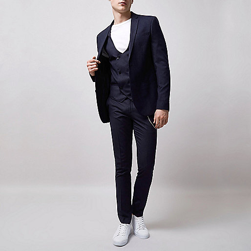 river island slip on shoes,Www jacques-vertuk Uk Navy stripe skinny suit pants Suit Pants Suits men