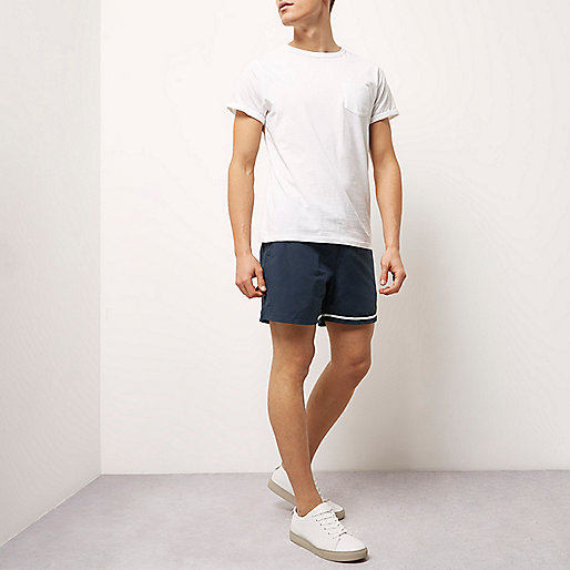 river island brown polka dot dress,jacques-vertuk Apparel Navy stripe swim trunks Shorts Sale men