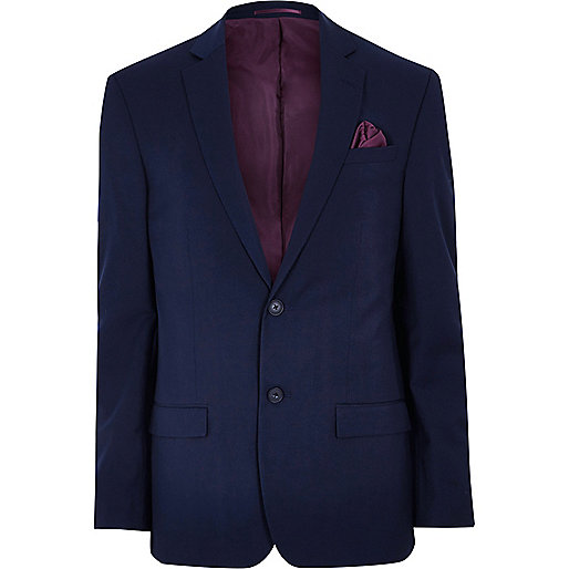 jacques-vertuk Navy tailored suit jacket 298253 men Suits Suit Jackets