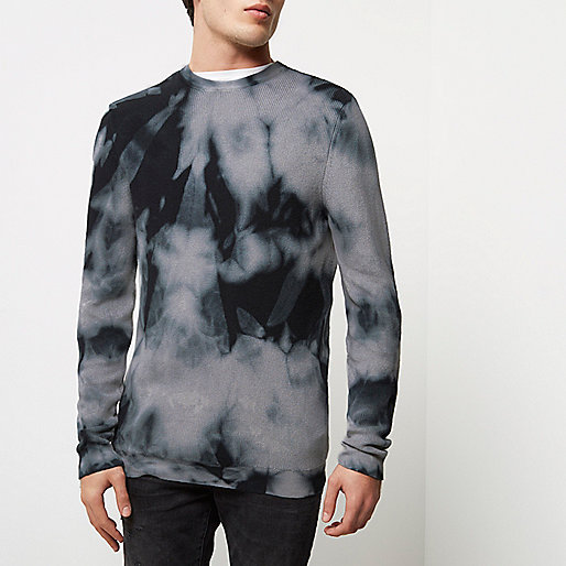 river island sale womens coats,jacques-vertuk Online Navy tie dye slim fit sweater men 297816