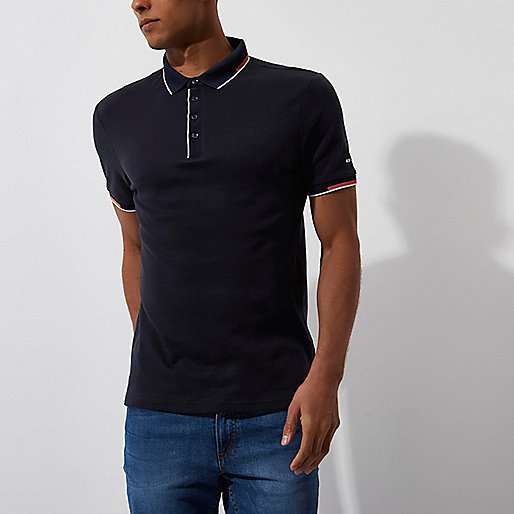 river island peplum dress,jacques-vertuk London Stores Navy tipped short sleeve slim fit polo shirt Polo Shirts men