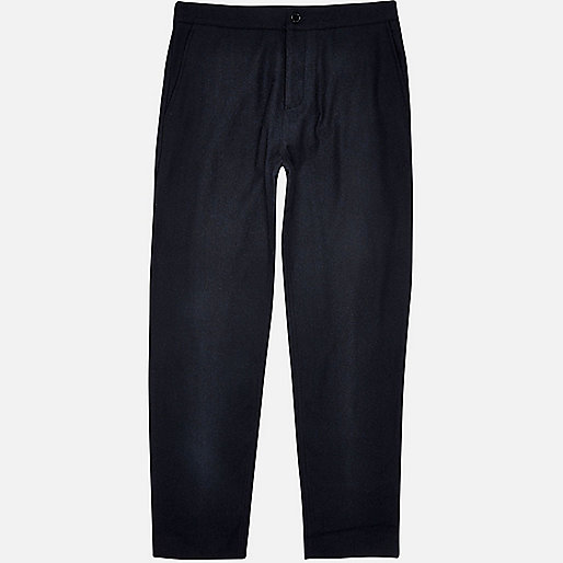 jacques-vertuk Navy wool-blend jogger pants 288448 men Trousers