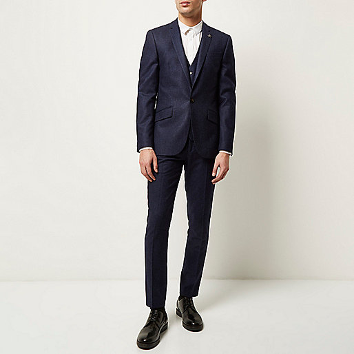 river island beige boots,For jacques-vertuk Navy wool-blend skinny suit pants Suits Sale men