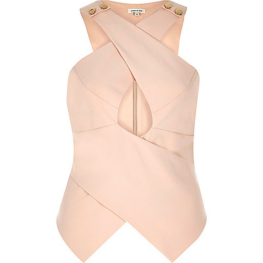 jacques-vertuk Nude crossover top 687387 women Tops