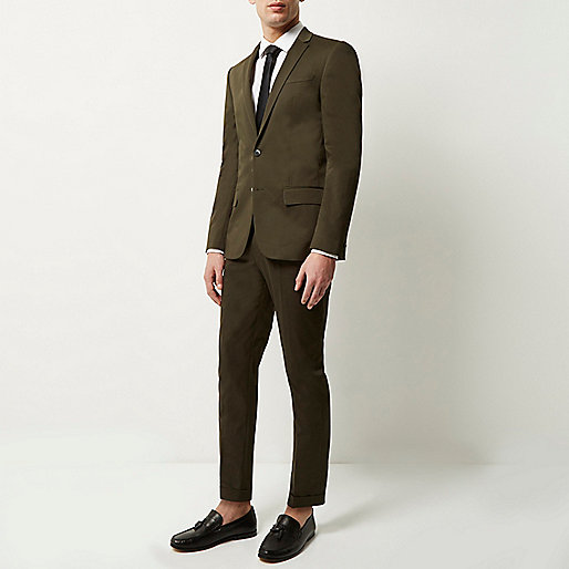 river island midi dress sale,jacques-vertuk Denim Shoes Olive green skinny suit pants Suits Sale men