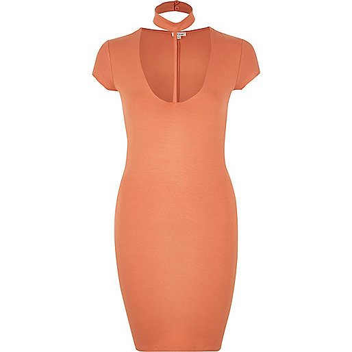 beige dress river island,jacques-vertuk Sale Orange T-bar dress women 689515