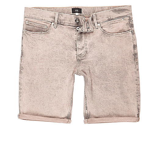 very river island dress,jacques-vertuk Black Denim Shirt Peach acid wash skinny denim shorts Casual Shorts Shorts men