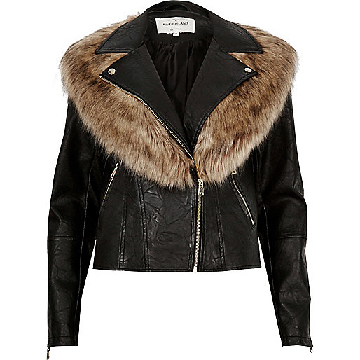 heart dress river island,Ladies jacques-vertuk Sale Petite black faux fur trim biker jacket Coats / Jackets Sale women