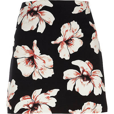 river island grey bag,jacques-vertuk Stores Petite black floral mini skirt women 708625