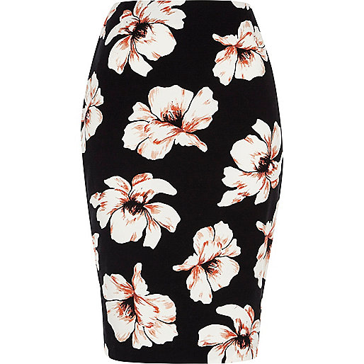 river island black heart bag,jacques-vertuk Full Website Petite black floral print midi pencil skirt Midi Skirts Skirts women