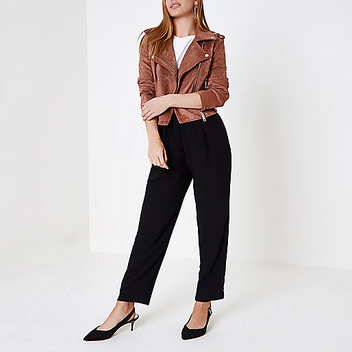 river island white coat with fur,jacques-vertuk Sale Shoes Petite black tie waist tapered pants Tapered Pants Pants women