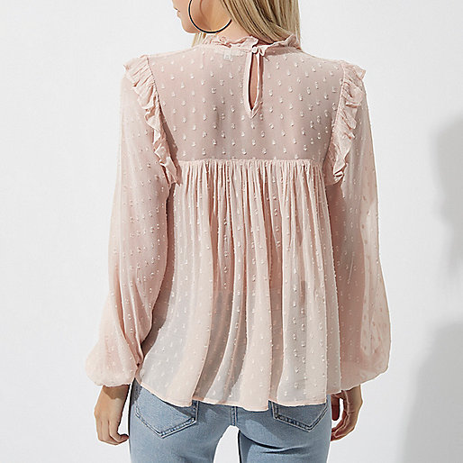 river island feather trim dress,jacques-vertuk Stores In London Petite light pink dobby mesh embroidered top Blouses Tops women