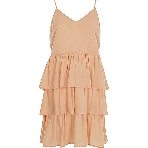 river island woven bag,jacques-vertuk UK Petite orange tiered frill midi slip dress women 701551