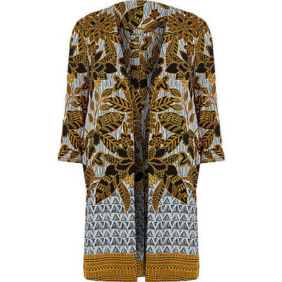 river island quilted shoulder bag,jacques-vertuk South Africa Petite yellow floral print duster coat women 700494