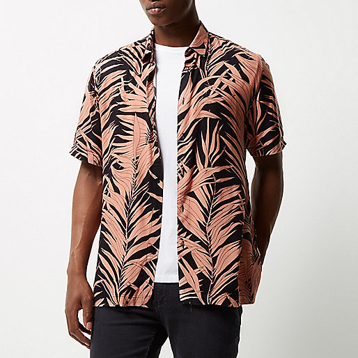 river island wide fit shoes sale,jacques-vertuk Online Store Pink bamboo print short sleeve shirt Shirts Sale men