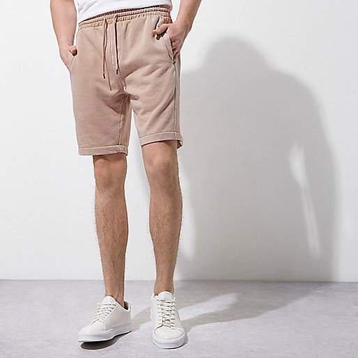 riverisland monogram,jacques-vertuk UK Pink burnout jersey shorts men 301368