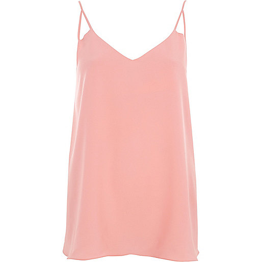 jacques-vertuk Pink cami top 710688 women Tops Cami / Sleeveless Tops