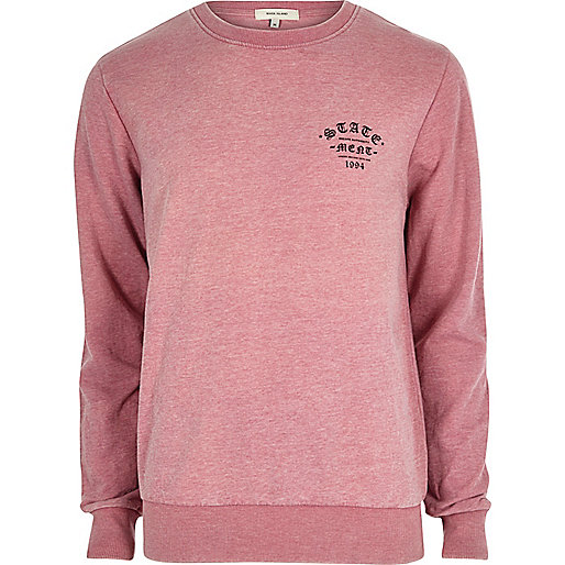 jacques-vertuk Pink casual statement sweatshirt 300672 men Hoodies / Sweatshirts