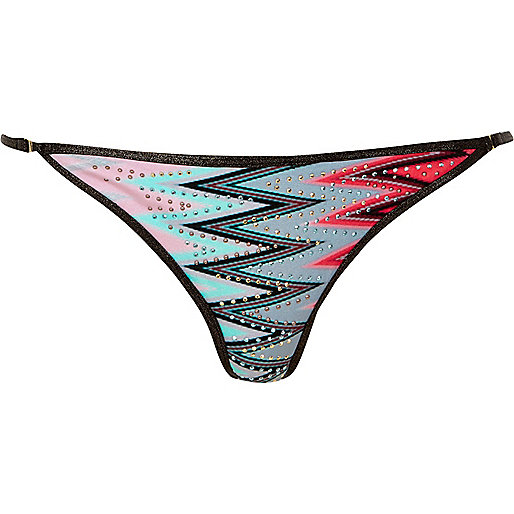 snake print bag river island,Shop Online jacques-vertuk Pink embellished bikini bottoms RI Limited Edition Sale women