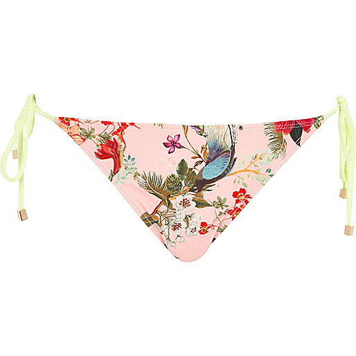 river island charlton,jacques-vertuk South Africa Pink floral print balconette bikini top women 704336