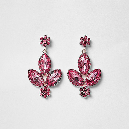 jacques-vertuk Pink gem dangle earrings 709321 women Jewellery Earrings