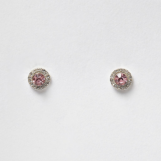 river island ladies black jackets,jacques-vertuk UK Pink gem October birthstone stud earrings women 707393