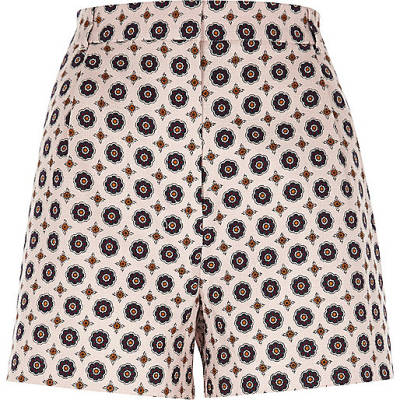 black bum bag river island,jacques-vertuk South Africa Pink geo print high waisted shorts Shorts Sale women