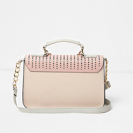 river island white dress asos,jacques-vertuk Online Pink laser cut mini satchel chain bag women 706541