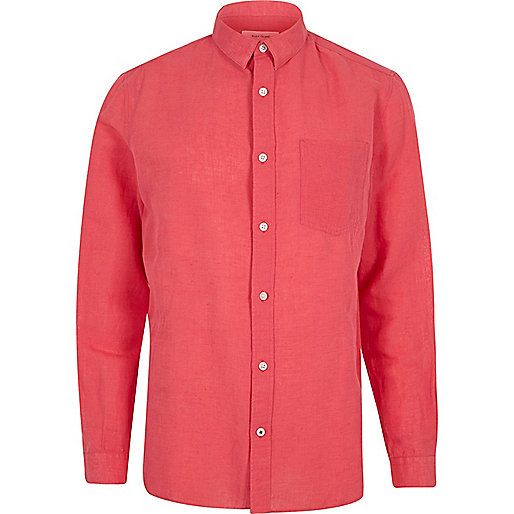 river island pink shirt dress,jacques-vertuk Womens Jeans Sale Pink linen-rich shirt Shirts Sale men