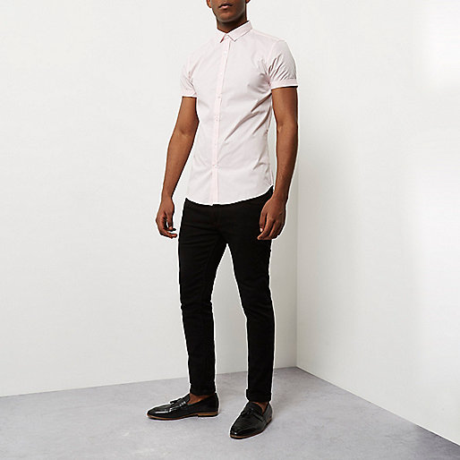 river island winter dresses,jacques-vertuk Jeans Dress Pink micro collar short sleeve slim fit shirt Short Sleeve Shirts Shirts men