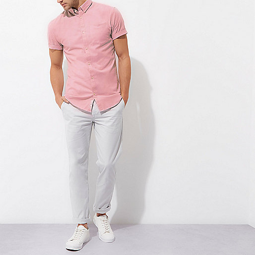 river island blue jumper,jacques-vertuk Tops Uk Pink muscle fit short sleeve Oxford shirt Short Sleeve Shirts Shirts men