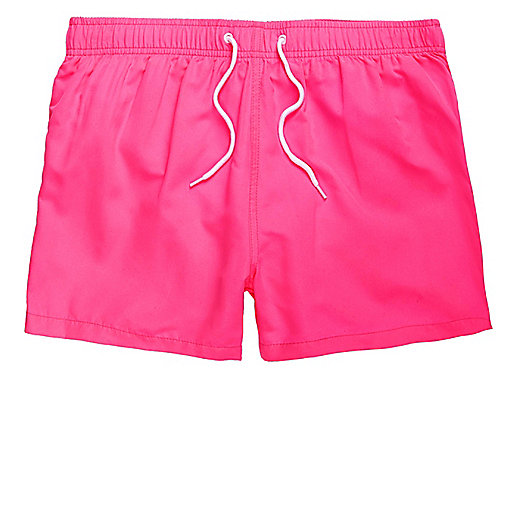 jacques-vertuk Pink neon swim trunks 298603 men Shorts